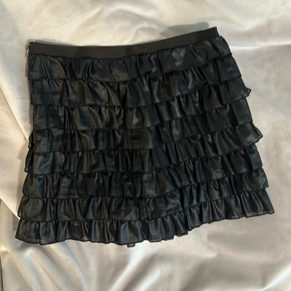 Size xs black mini skirt